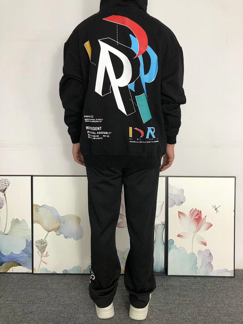 Represent 135 REPRESENT HOODIE 510031391 (Im 170Cm 60Kg I Wear Size S In The Phot) - Image 4