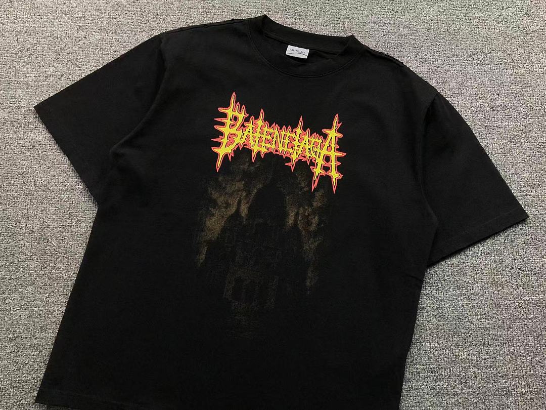 Balenciaga 128 B⭐L⭐⭐⭐IA⭐A T-SHIRT 42042402163 (Im 170Cm 60Kg I Wear Size XS In The Phot) - Image 7