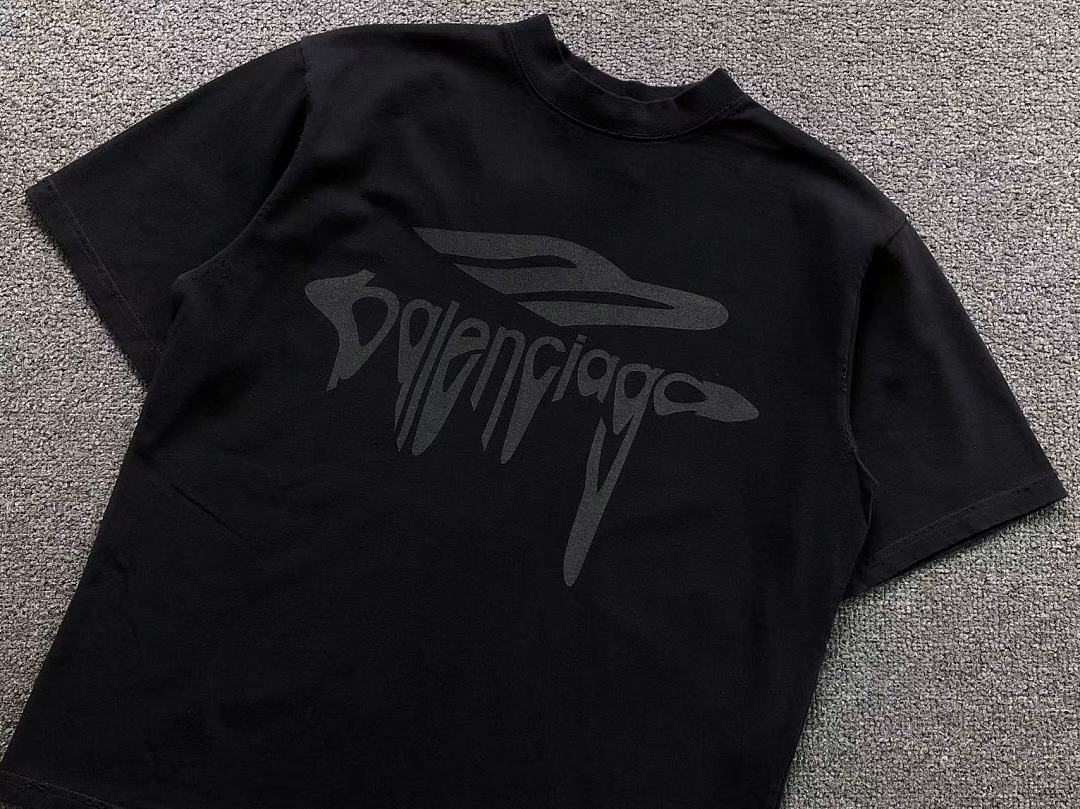 Balenciaga 128 B⭐L⭐⭐⭐IA⭐A T-SHIRT 42042003163 (Im 170Cm 60Kg I Wear Size XS In The Phot) - Image 12