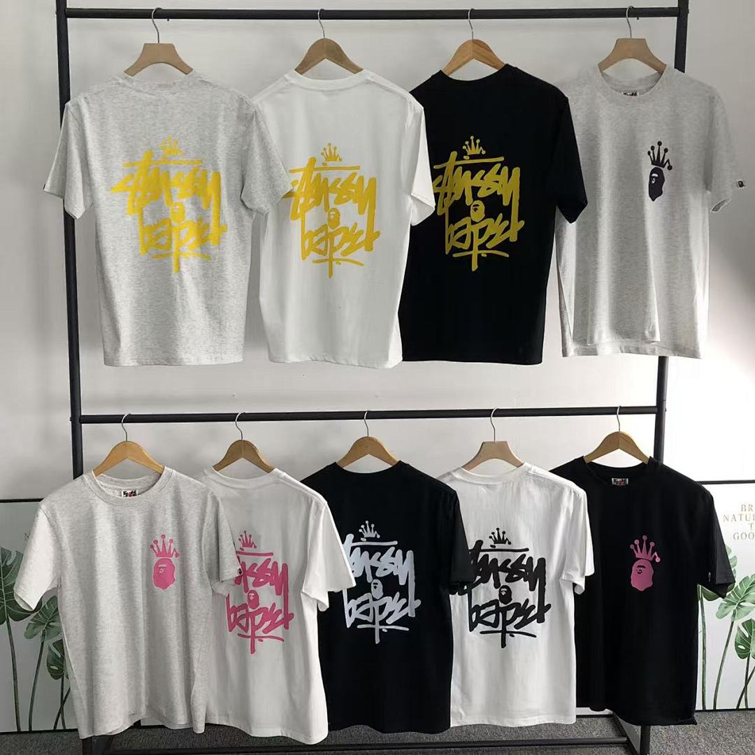 Bape 79 BAPE STUSSY T-SHIRT 411183342 (Im 170Cm 57Kg I Wear Size S In The Phot) - Image 51