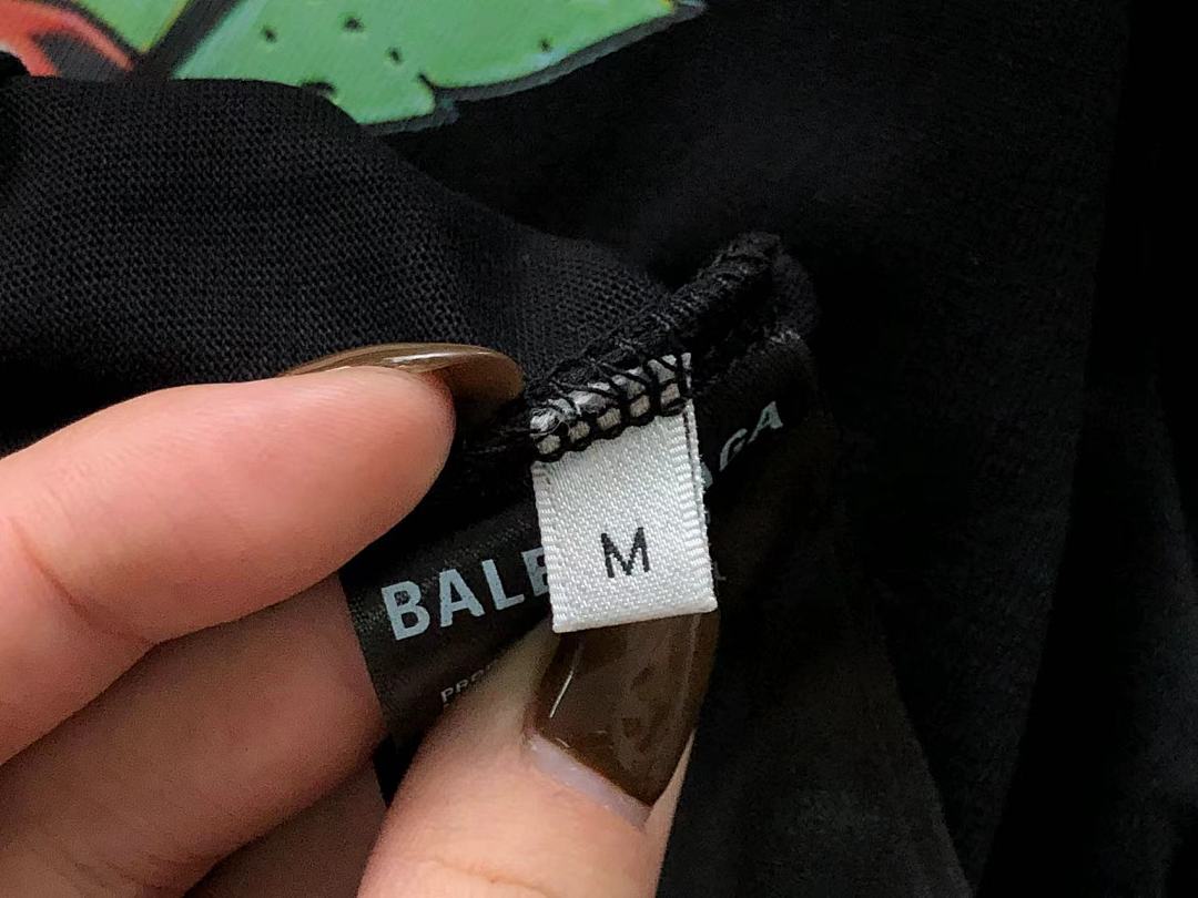 Balenciaga 118 B⭐L⭐⭐⭐IA⭐A T-SHIRT 311092521 (Im 170Cm 57Kg I Wear Size M In The Phot) - Image 22