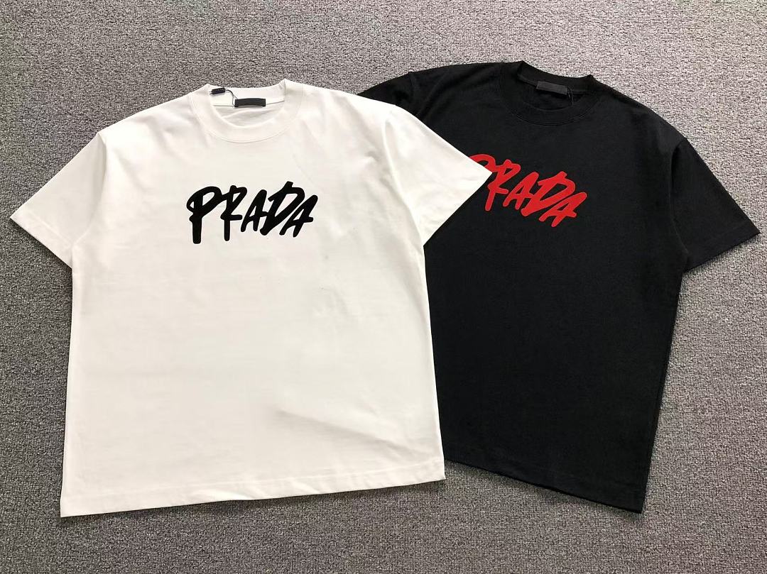 Prada 118 P⭐A⭐A T-SHIRT 42042904133 (Im 170Cm 60Kg I Wear Size 2XL In The Phot) - Image 5