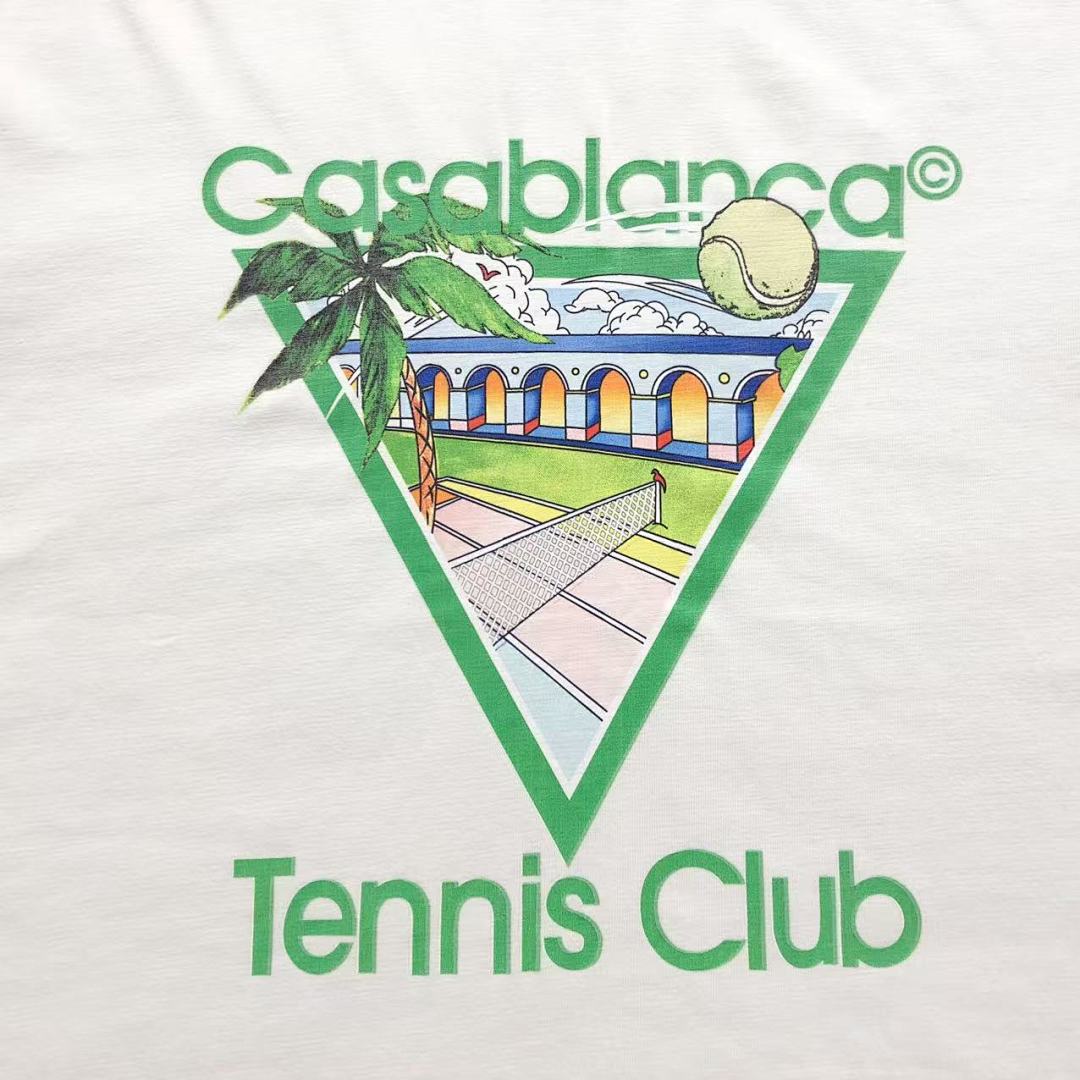 Casablanca 85 CASABLANCA T-SHIRT 1107081132 (Im 170Cm 60Kg I Wear Size M In The Phot) - Image 9