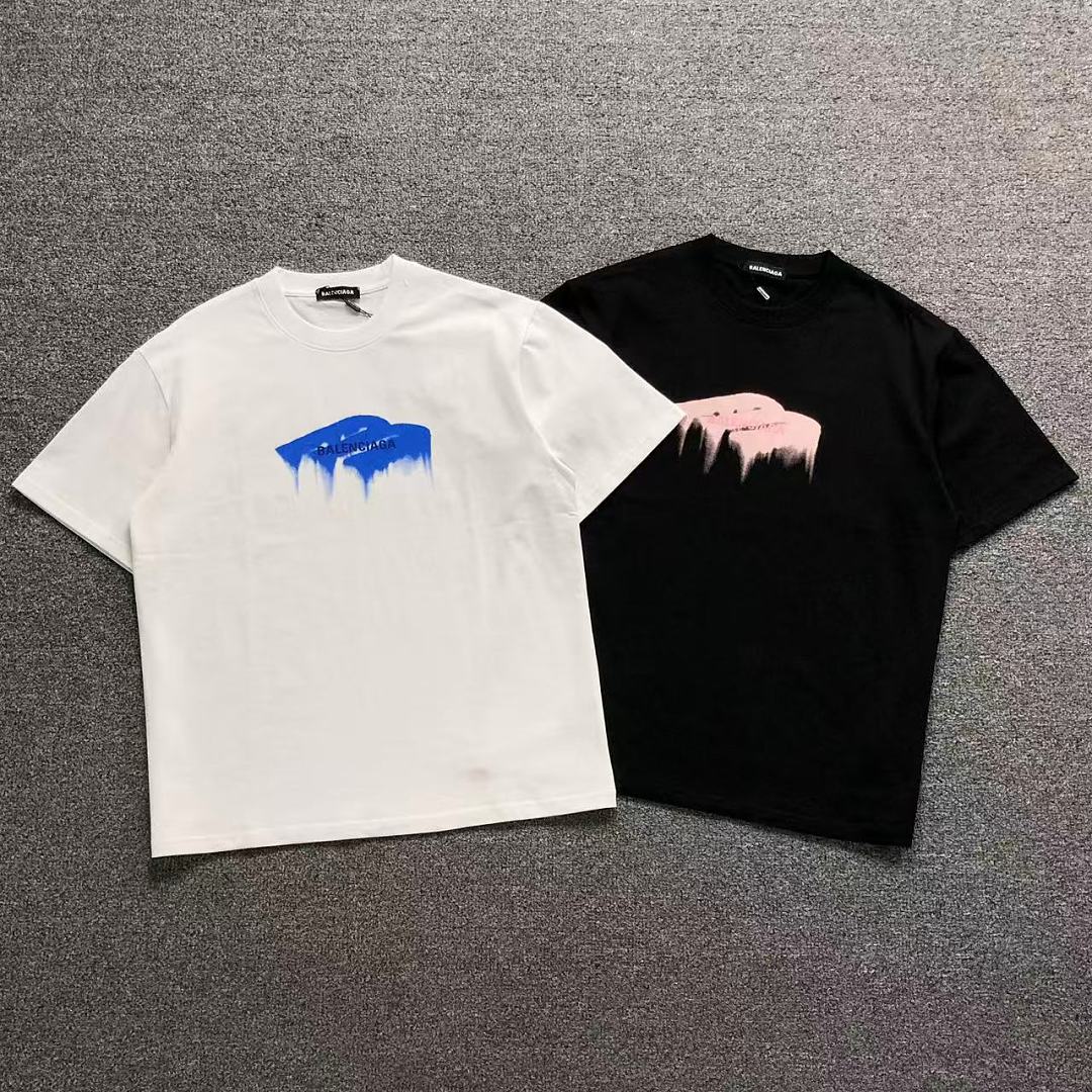 Balenciaga 113 B⭐L⭐⭐⭐IA⭐A T-SHIRT 5261104147 (Im 170Cm 60Kg I Wear Size M In The Phot)
