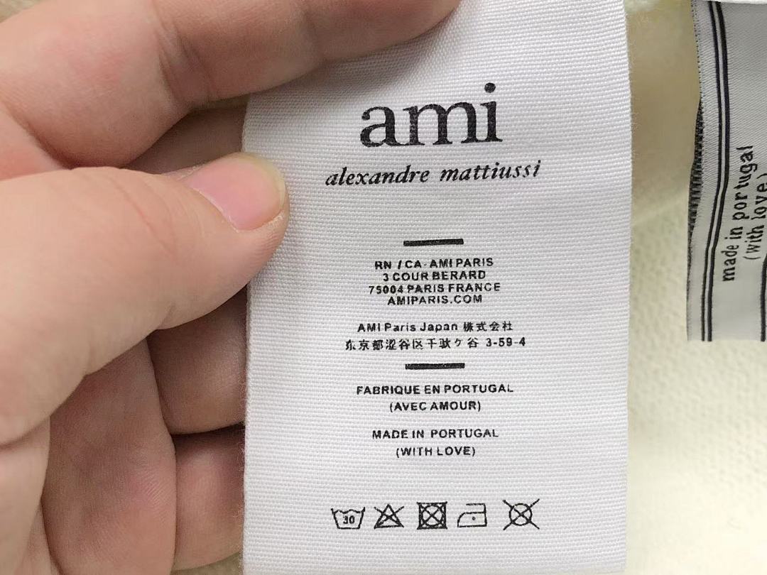 AMI 208 AMI SWEATER 4121702001 (Im 170Cm 57Kg I Wear Size S In The Phot) - Image 18