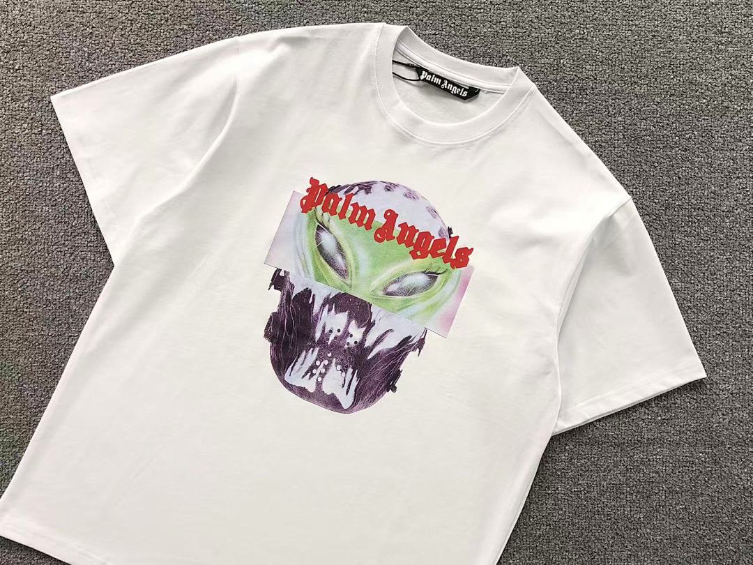 Palm Angels 78 PALM ANGELS T-SHIRT 41060953121 (Im 170Cm 60Kg I Wear Size L In The Phot) - Image 8