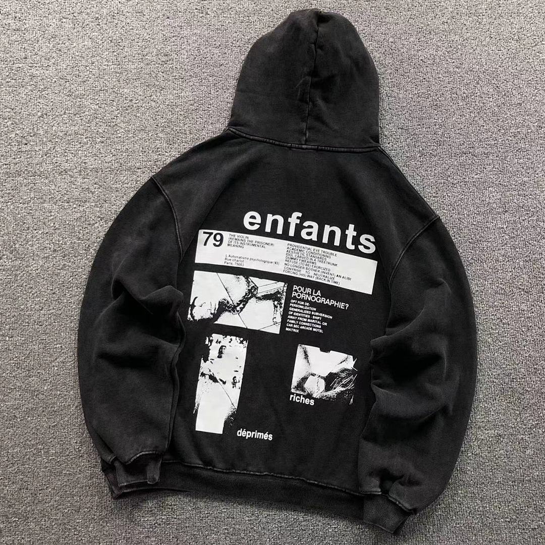 Chanel 135 ENFANTS RICHES DEPRIMES HOODIE 580705117 (Im 170Cm 60Kg I Wear Size S In The Phot)