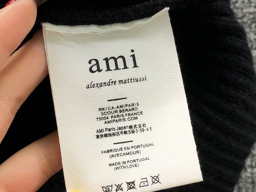 AMI 168 AMI SWEATER 21101008125 (Im 170Cm 60Kg I Wear Size M In The Phot) - Image 26