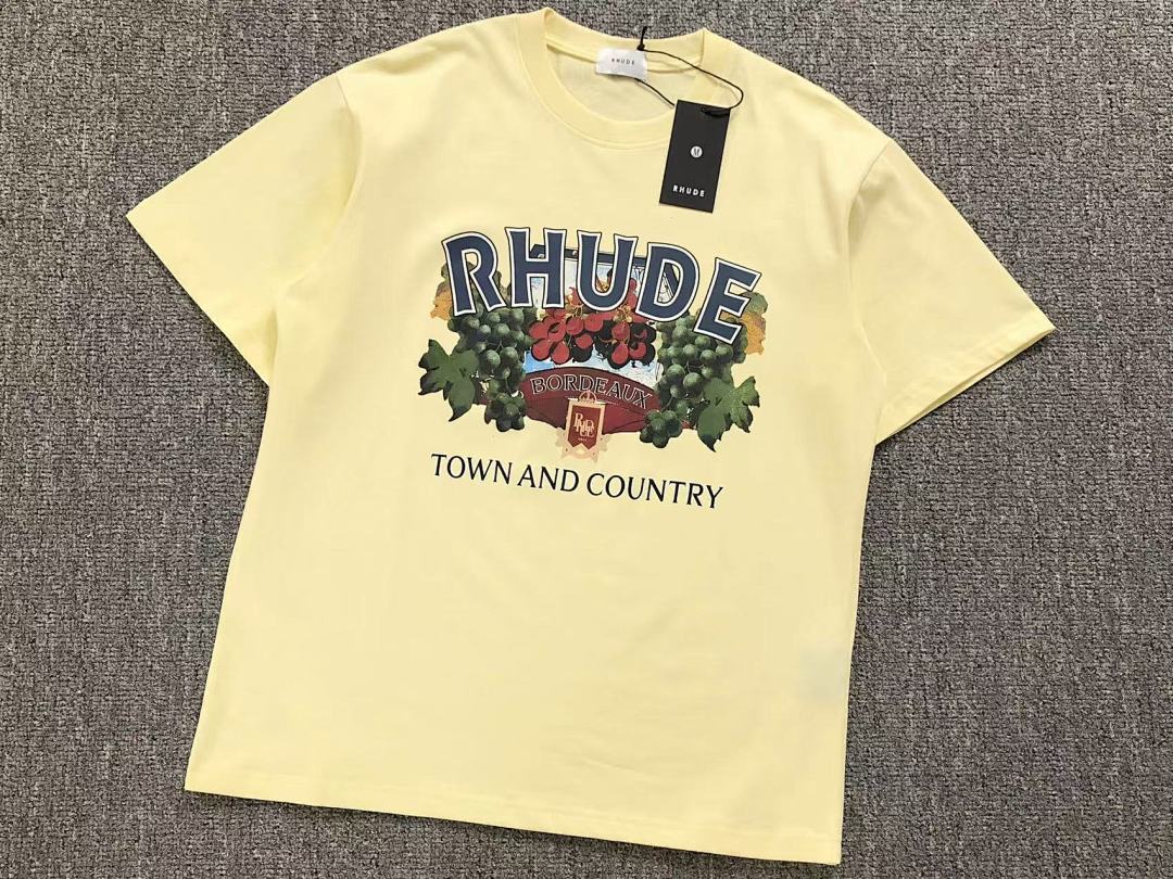 Rhude 105 RHUDE T-SHIRT 412191817 (Im 170Cm 57Kg I Wear Size M In The Phot) - Image 16