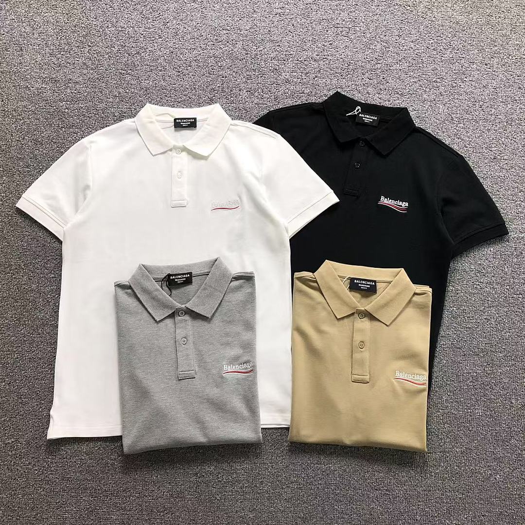 Balenciaga 125 B⭐L⭐⭐⭐IA⭐A POLO 4204210777 (Im 170Cm 60Kg I Wear Size M In The Phot)