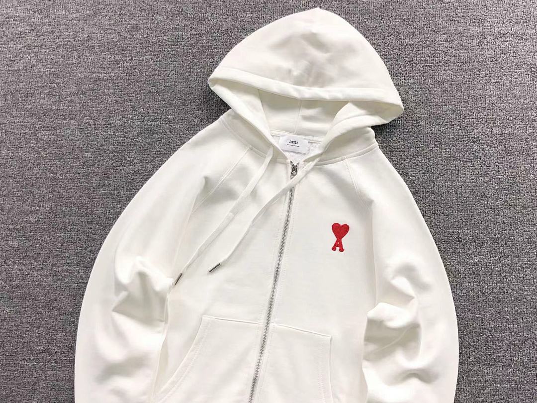 AMI 218 AMI HOODIE 412161521 (Im 170Cm 57Kg I Wear Size S In The Phot) - Image 8