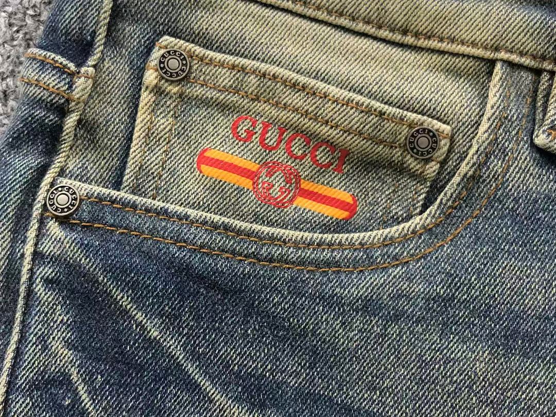Gucci 175 G⭐C⭐I TROUSRES 2207081401 (Im 170Cm 60Kg I Wear Size 33 In The Phot) - Image 14