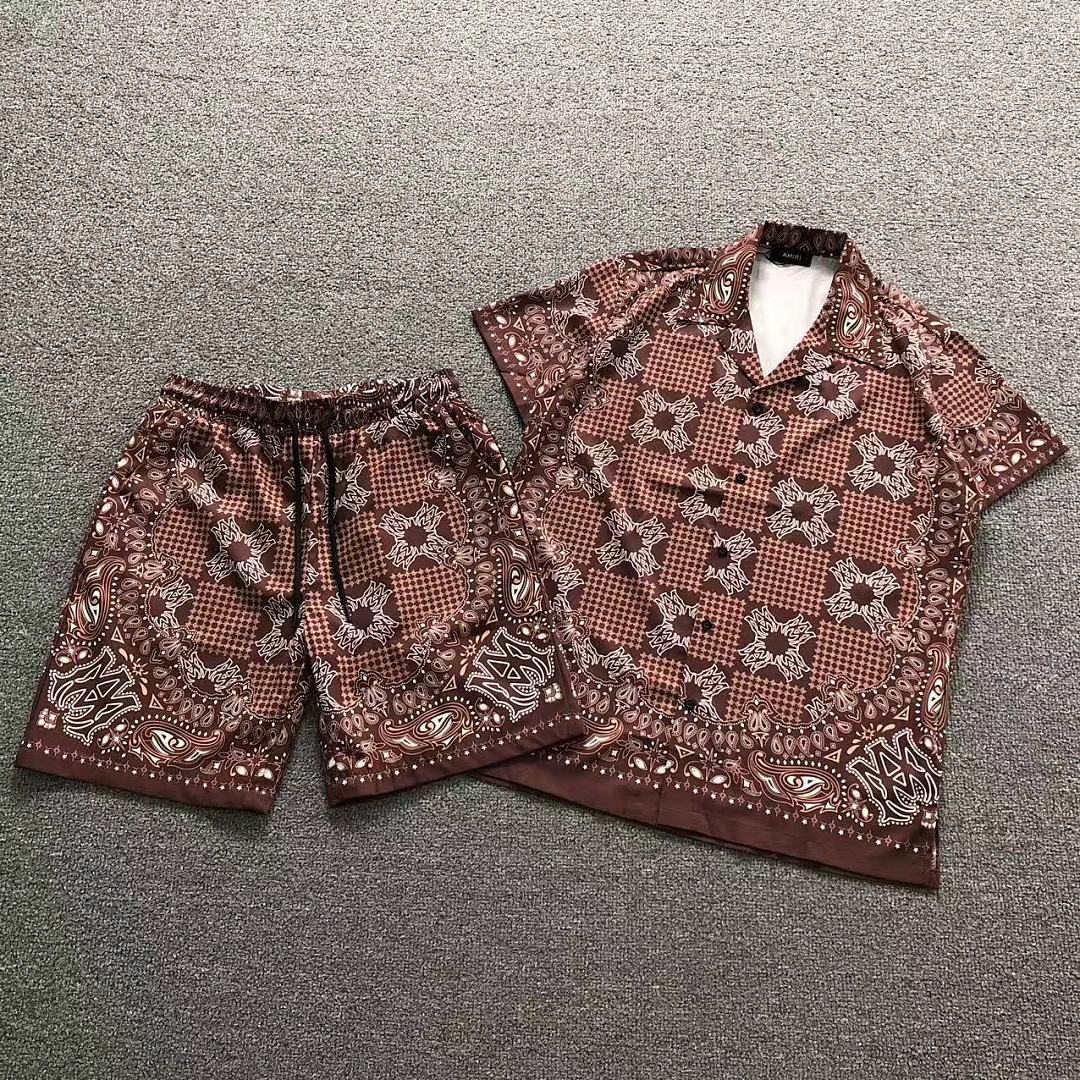 Unbranded SHORTS98 AMIRI SHIRT SHORTS 2208141439 (Im 170Cm 60Kg I Wear Size L In The Phot)