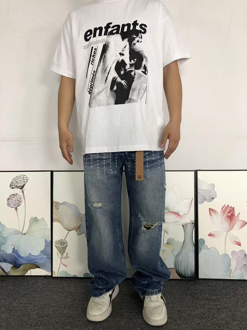 Chanel 85 ENFANTS RICHES DEPRIMES T-SHIRT 5211729162 (Im 170Cm 60Kg I Wear Size S In The Phot) - Image 3