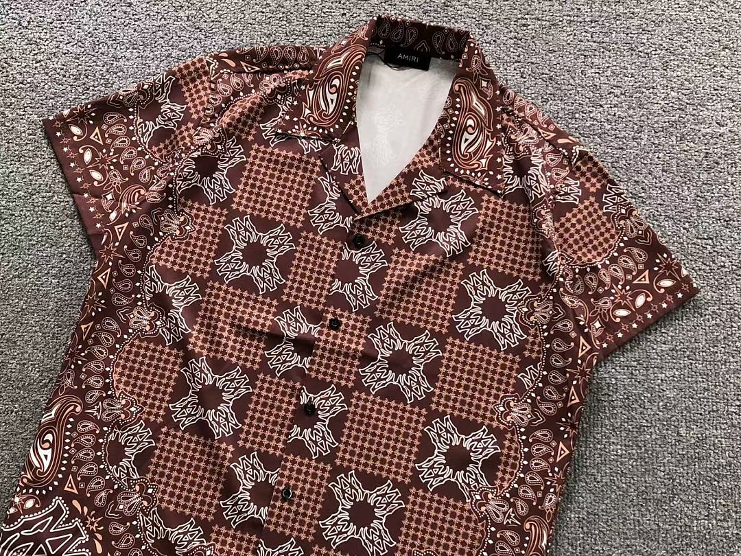 Unbranded SHORTS98 AMIRI SHIRT SHORTS 2208141439 (Im 170Cm 60Kg I Wear Size L In The Phot) - Image 10