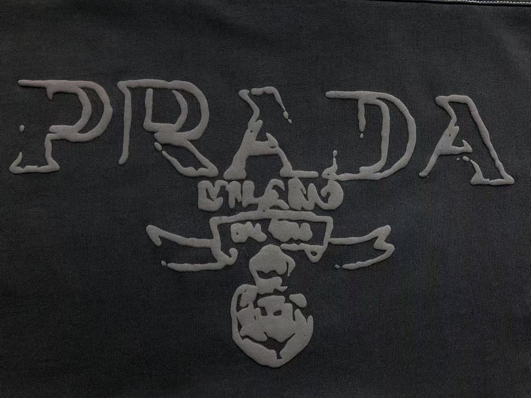 Prada 126 P⭐A⭐A T-SHIRT 213052221 (Im 170Cm 55Kg I Wear Size XS In The Phot) - Image 10