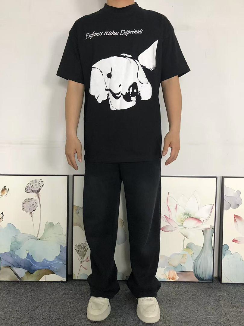 Chanel 85 ENFANTS RICHES DEPRIMES T-SHIRT 5212452162 (Im 170Cm 60Kg I Wear Size S In The Phot) - Image 3
