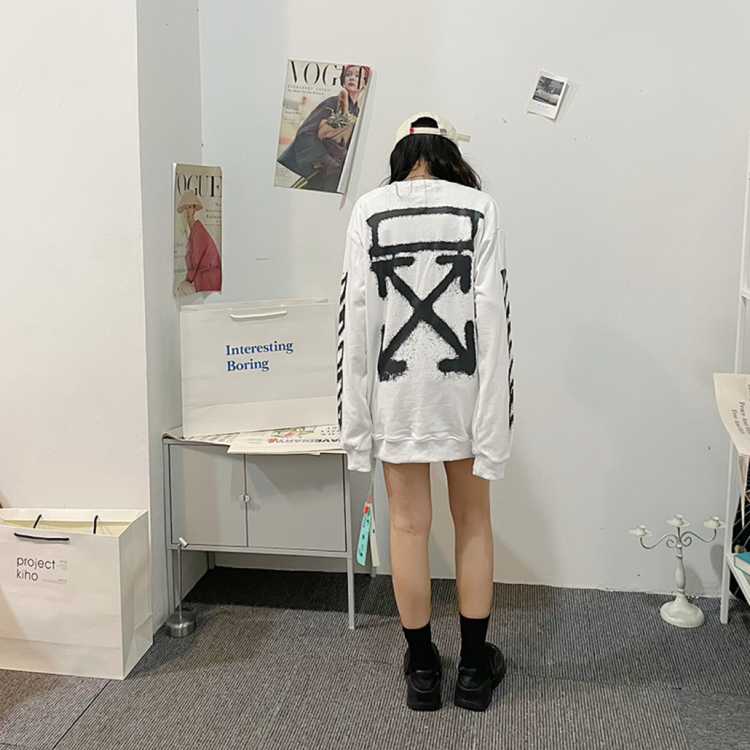 Off-White 98 OFF-WHITE (WHITE HOODIE) - Image 50