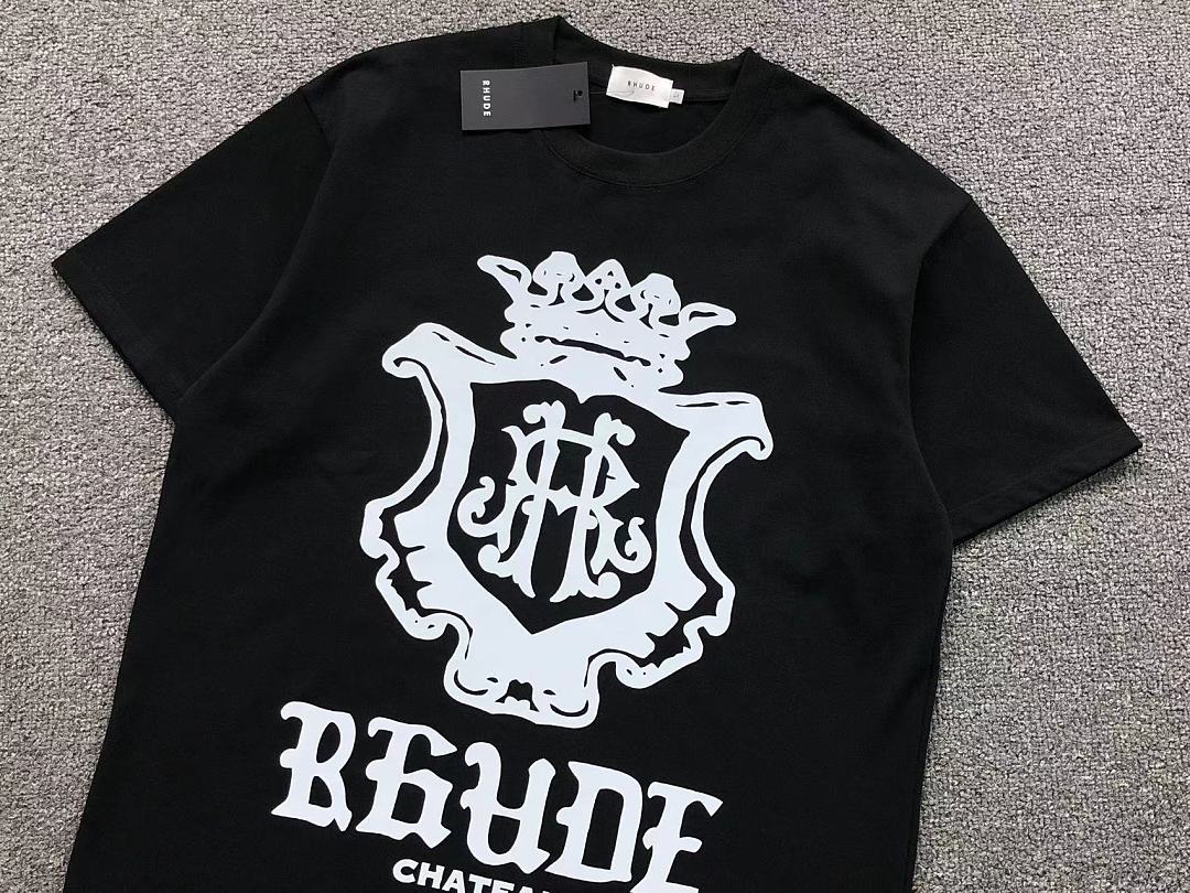 Rhude 95 RHUDE T-SHIRT 3204231021 (Im 170Cm 60Kg I Wear Size L In The Phot) - Image 8