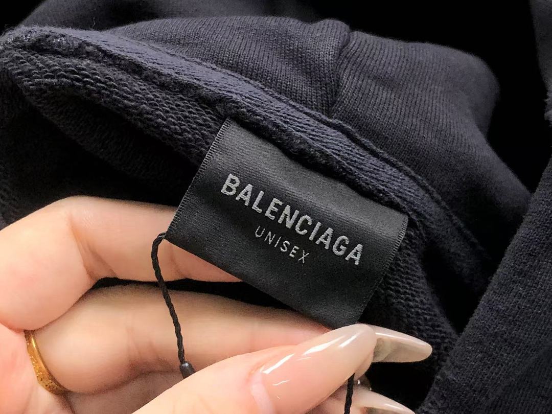 Balenciaga 275 B⭐L⭐⭐⭐IA⭐A HOODIE 4122725163 (Im 170Cm 60Kg I Wear Size XS In The Phot) - Image 16