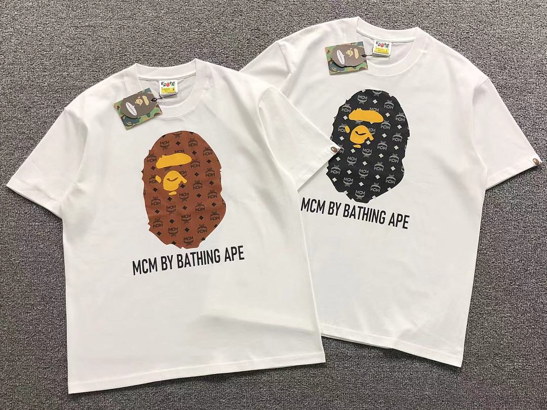 Bape 85 BAPE M⭐M T-SHIRT 124151131 (Im 170Cm 65Kg I Wear Size M In The Phot) - Image 5