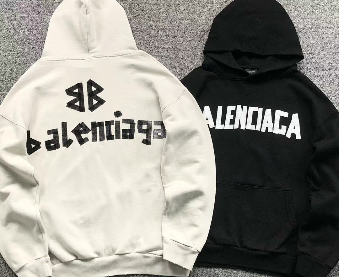Balenciaga 225 B⭐L⭐⭐⭐IA⭐A HOODIE 5101185136 (Im 170Cm 60Kg I Wear Size S In The Phot) - Image 6