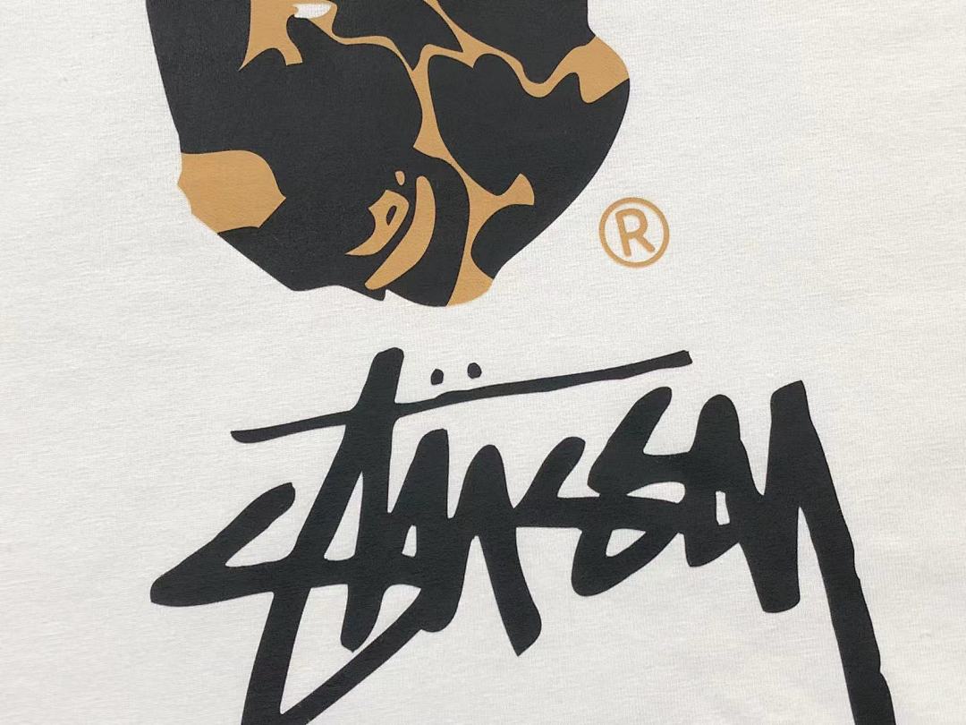 Bape 85 STUSSY BAPE T-SHIRT - Image 12