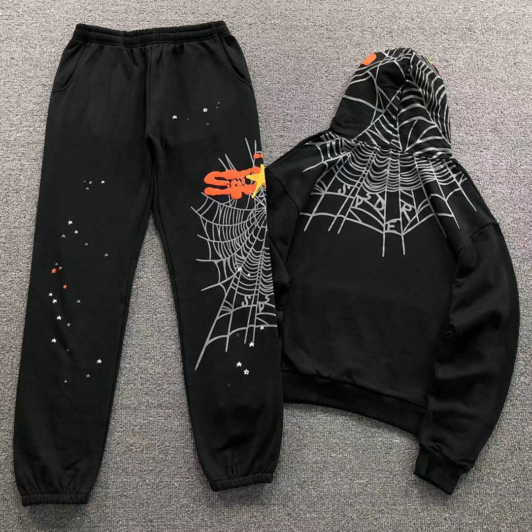 Sp5der TROUSERS 125 SP5DER HOODIE