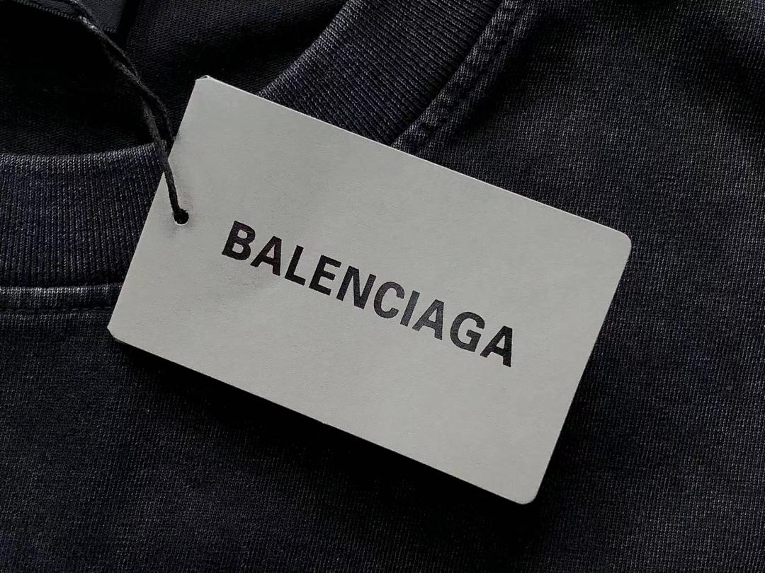 Balenciaga 168 B⭐L⭐⭐⭐IA⭐A T-SHIRT 2203182205 (Im 170Cm 60Kg I Wear Size M In The Phot) - Image 13