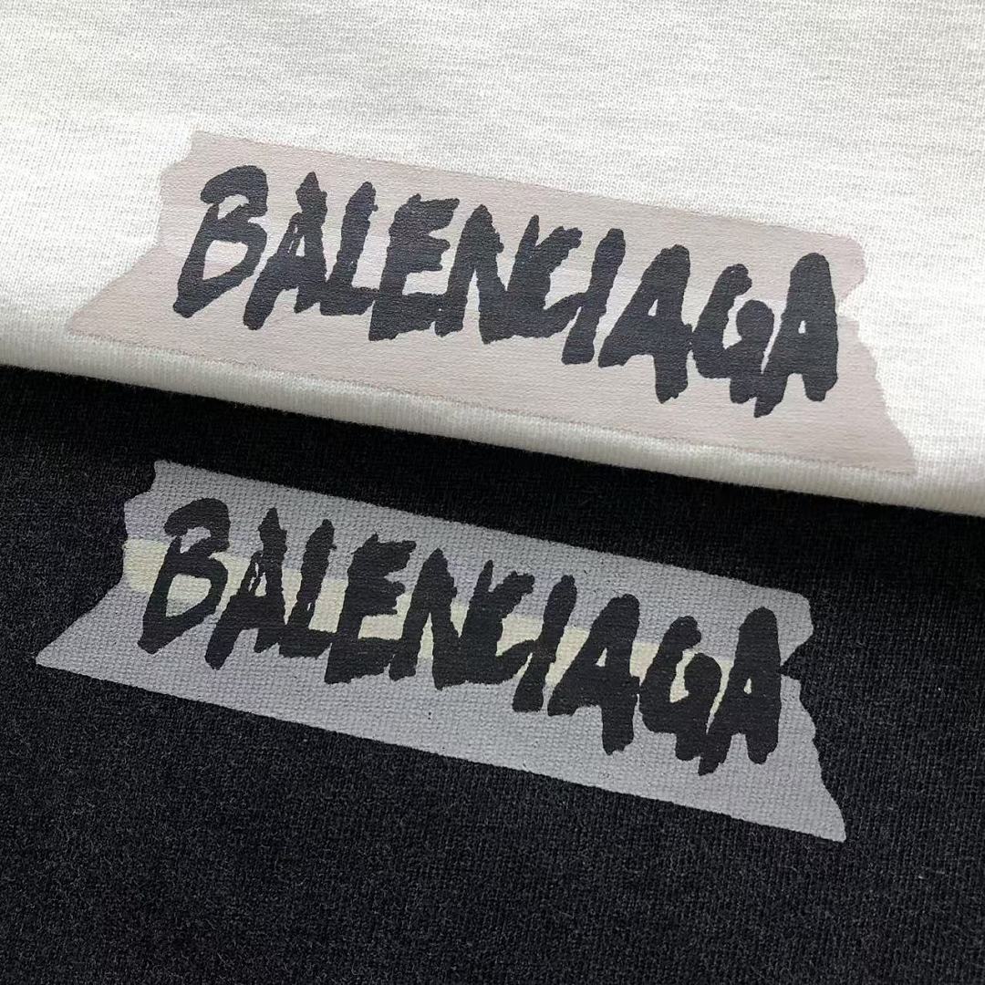 Balenciaga 135 B⭐L⭐⭐⭐IA⭐A T-SHIRT 42042413163 (Im 170Cm 60Kg I Wear Size XS In The Phot) - Image 17
