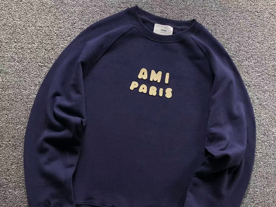 AMI 115 AMI HOODIE 21101708125 (Im 170Cm 60Kg I Wear Size M In The Phot) - Image 12