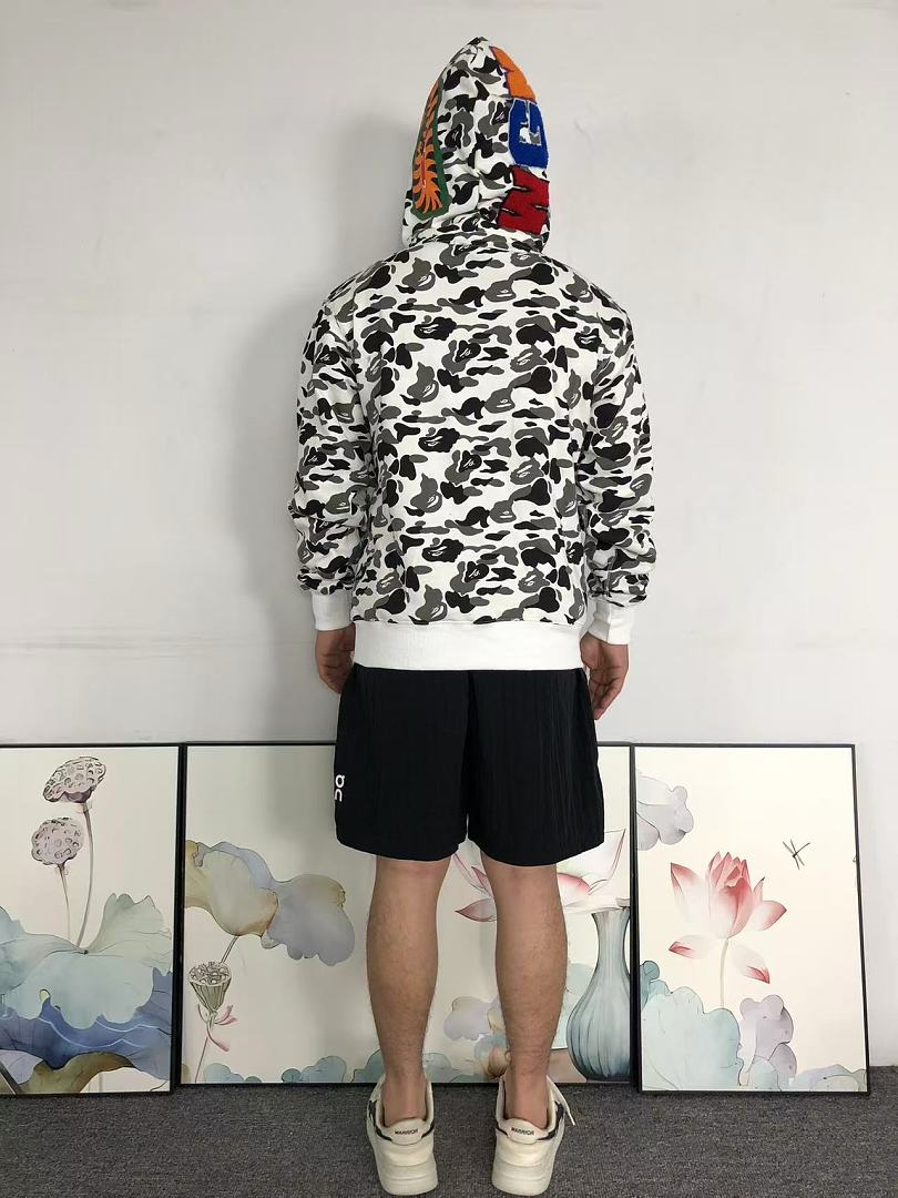Bape 175 BAPE HOODIE 52070715158 (Im 170Cm 60Kg I Wear Size M In The Phot) - Image 5