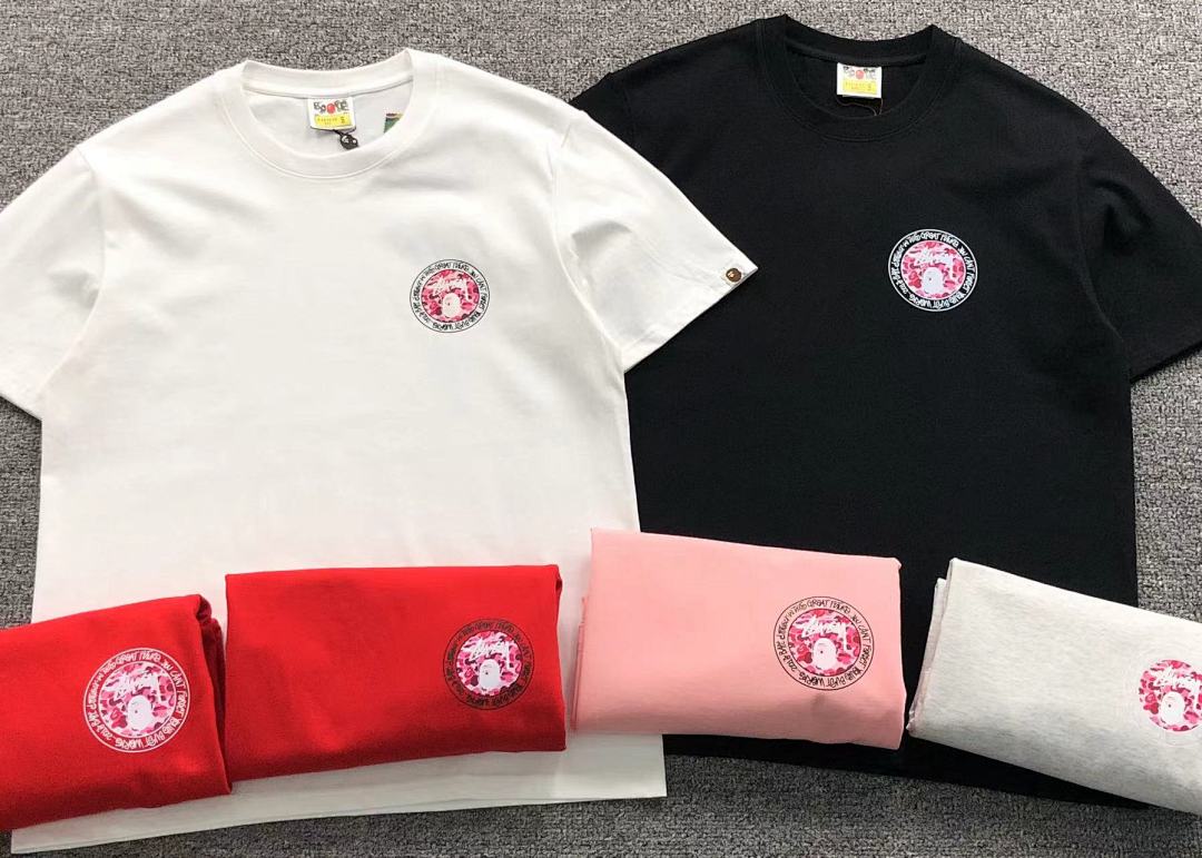 Bape 78 BAPE STUSSY T-SHIRT 411181942 (Im 170Cm 57Kg I Wear Size S In The Phot) - Image 29