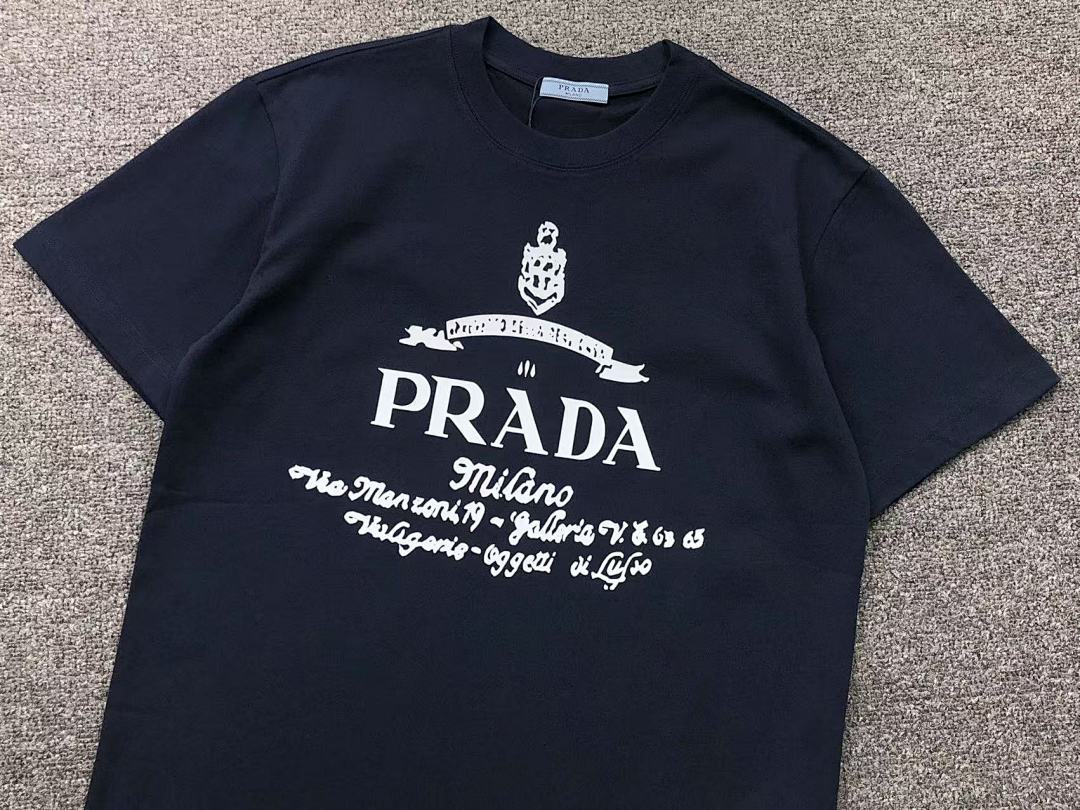Prada 108 P⭐A⭐A T-SHIRT 411132421 (Im 170Cm 57Kg I Wear Size M In The Phot) - Image 14
