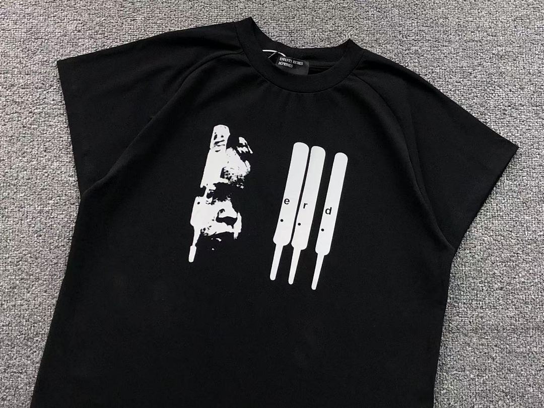 Chanel 88 ENFANTS RICHES DEPRIMES T-SHIRT 1105100799 (Im 170Cm 60Kg I Wear Size M In The Phot) - Image 7