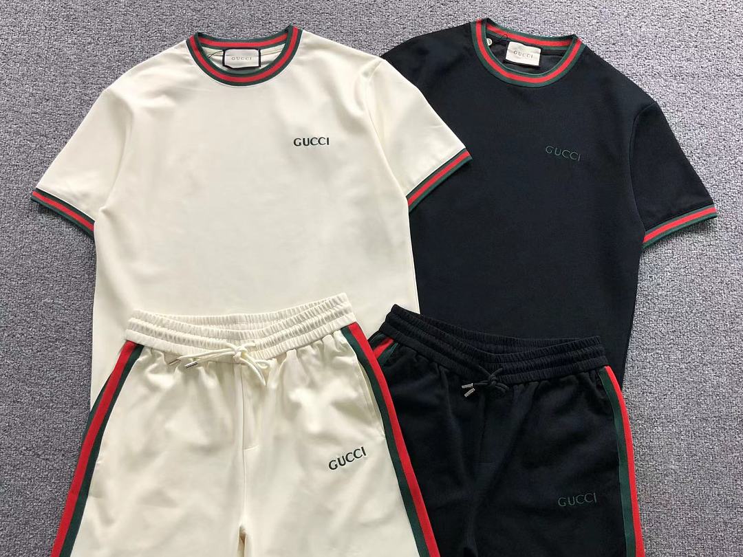 Gucci 218 G⭐C⭐I T-SHIRT SHORTS 5241639147 (Im 170Cm 60Kg I Wear Size L In The Phot) - Image 7