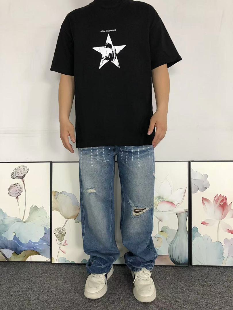 Chanel 85 ENFANTS RICHES DEPRIMES T-SHIRT 5211714162 (Im 170Cm 60Kg I Wear Size S In The Phot) - Image 3