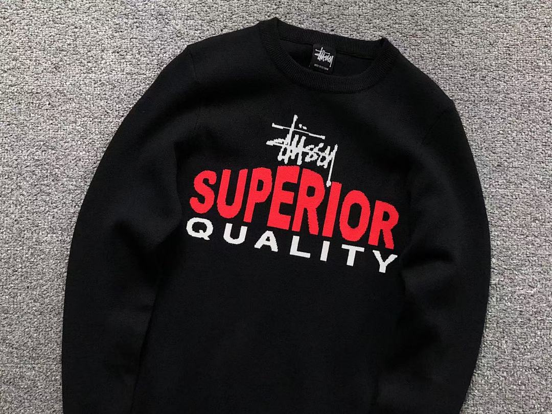 Stussy 138 STUSSY SWEATER 3112171220 (Im 170Cm 60Kg I Wear Size M In The Phot) - Image 7