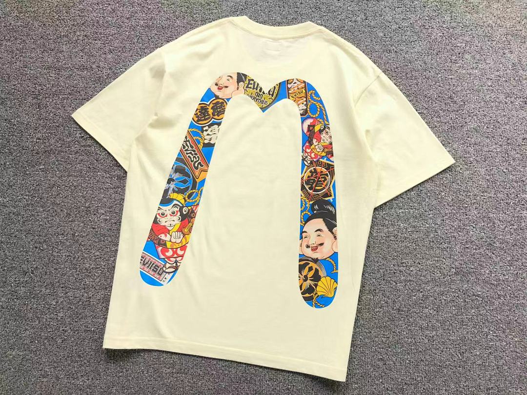Evisu 115 EVISU T-SHIRT 4204020277 (Im 170Cm 60Kg I Wear Size L In The Phot) - Image 7