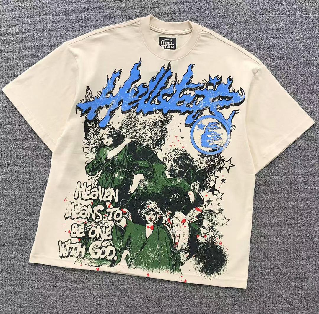 Hellstar 95 HELLSTAR T-SHIRT 411103117 (Im 170Cm 55Kg I Wear Size M In The Phot)