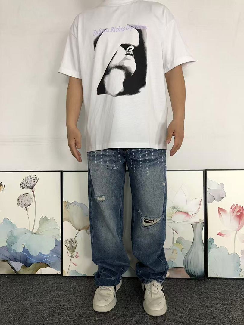 Chanel 88 ENFANTS RICHES DEPRIMES T-SHIRT 5211708162 (Im 170Cm 60Kg I Wear Size S In The Phot) - Image 3