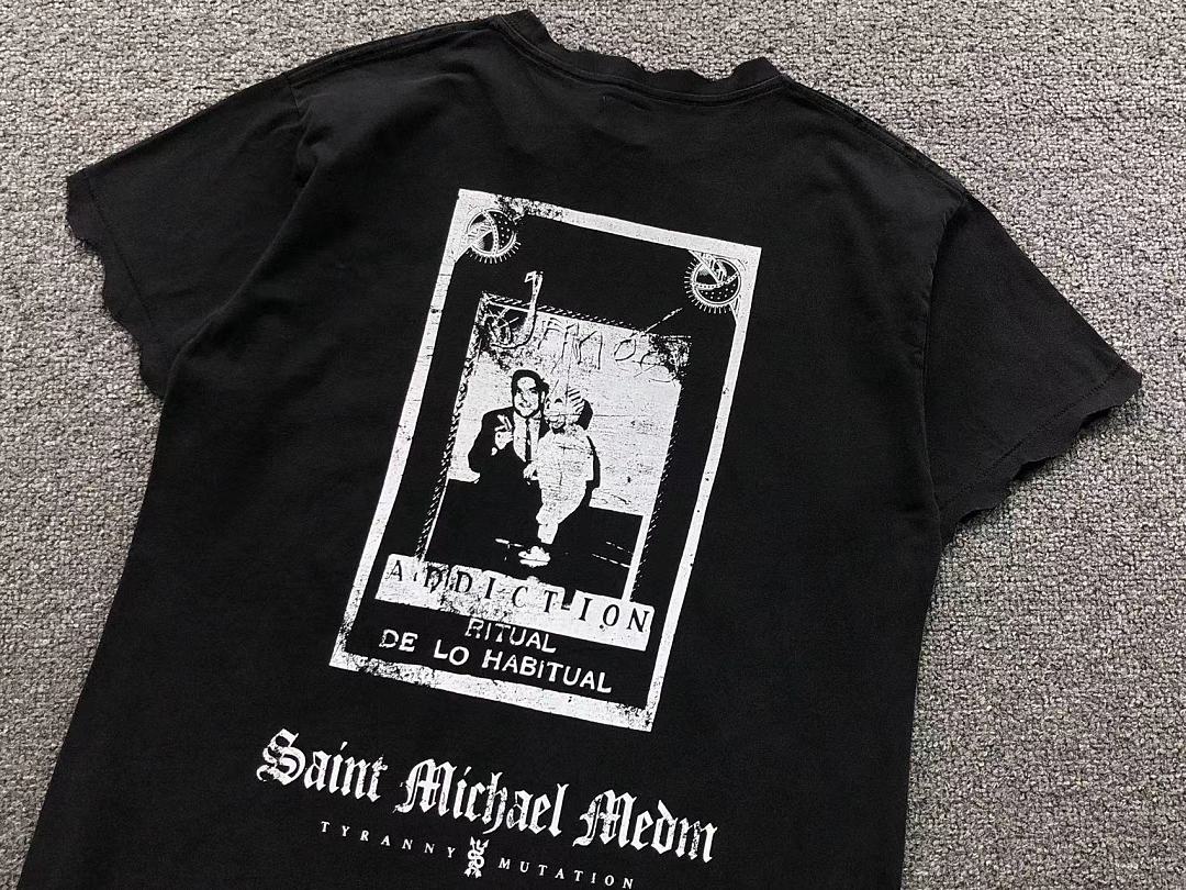 Chanel 105 SAINT MICHAEL T-SHIRT 42071706155 (Im 170Cm 60Kg I Wear Size S In The Phot) - Image 10