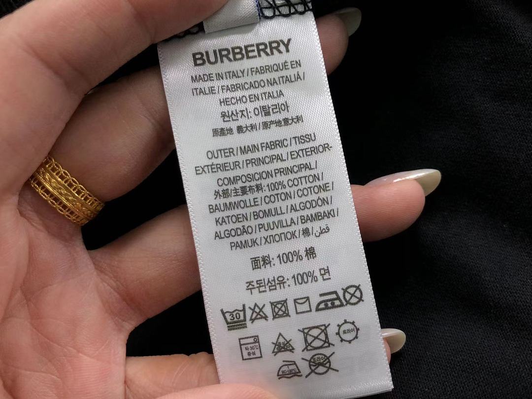 Burberry 125 B⭐R⭐E⭐RY T-SHIRT 2208032115 (Im 170Cm 60Kg I Wear Size S In The Phot) - Image 25
