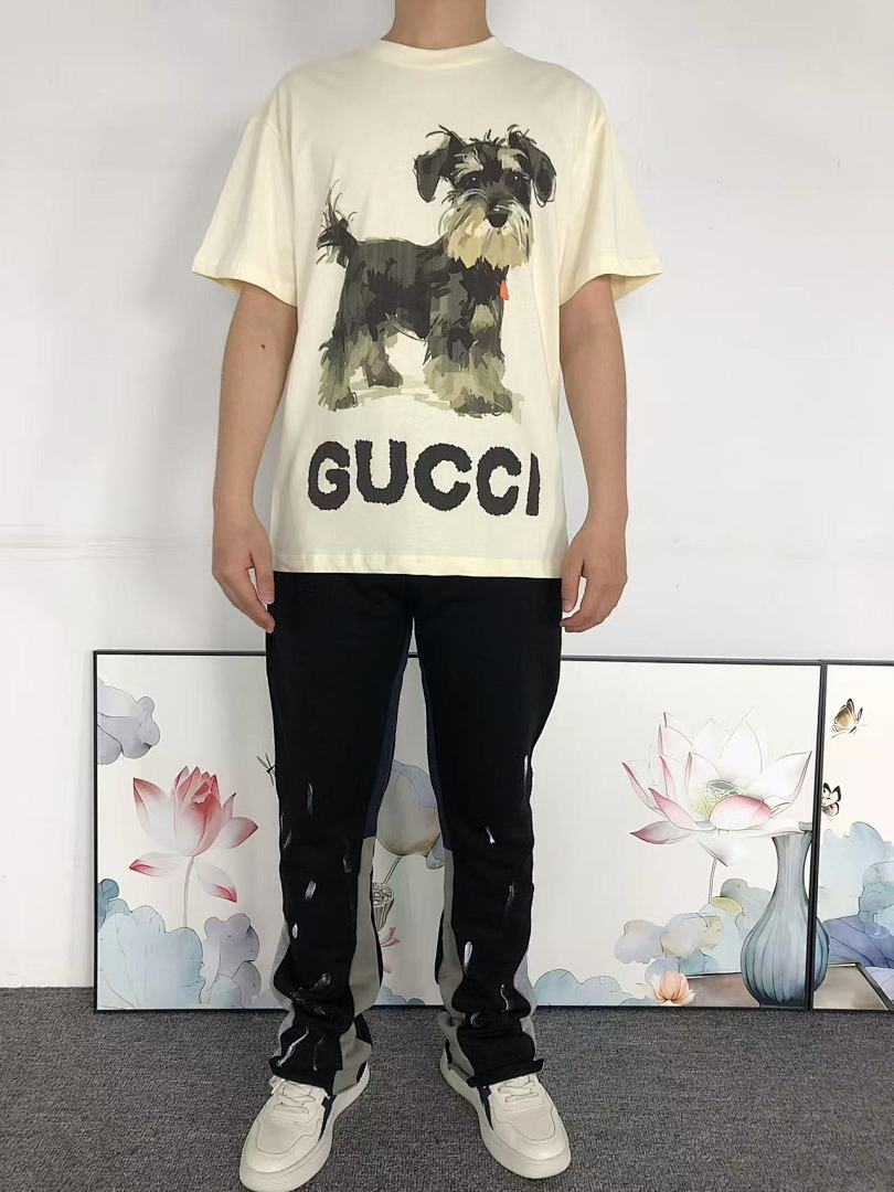 Gucci 85 G⭐C⭐I T-SHIRT 5050828101 (Im 170Cm 60Kg I Wear Size S In The Phot) - Image 3
