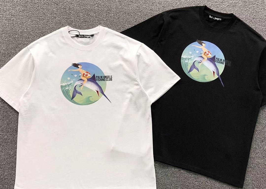 Palm Angels 78 PALM ANGELS T-SHIRT 41060950121 (Im 170Cm 60Kg I Wear Size L In The Phot) - Image 6