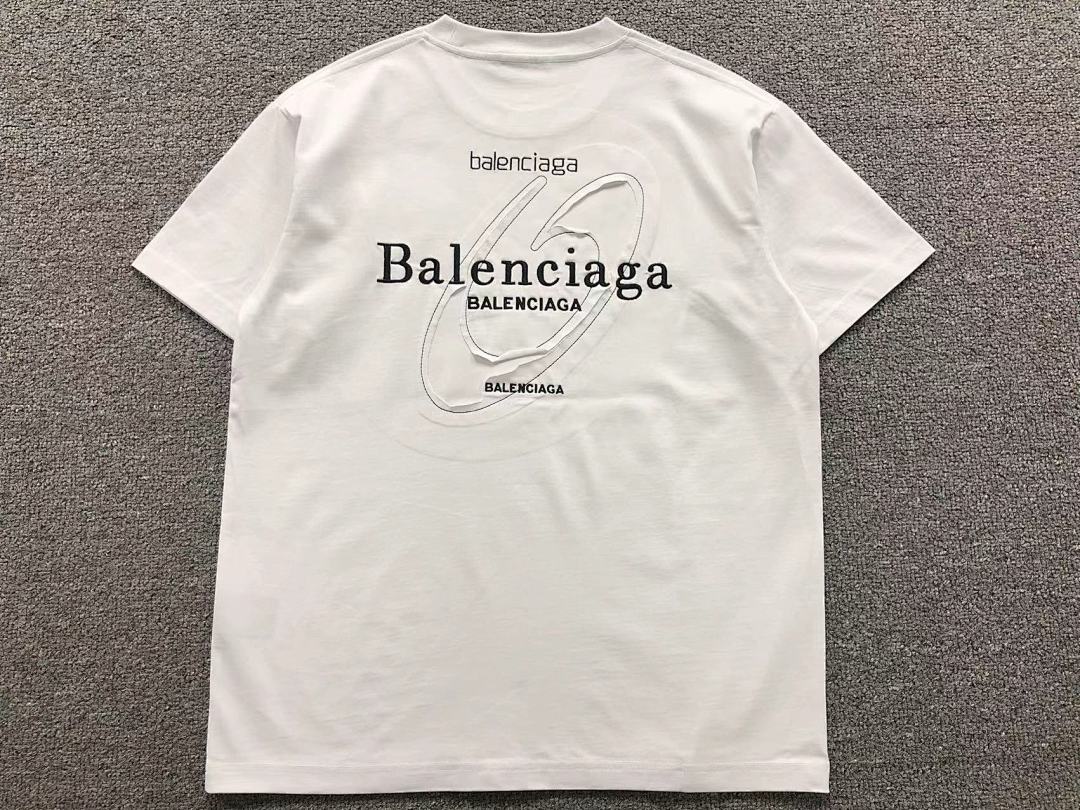 Balenciaga 135 B⭐L⭐⭐⭐IA⭐A T-SHIRT 3203272417 (Im 170Cm 60Kg I Wear Size M In The Phot) - Image 7