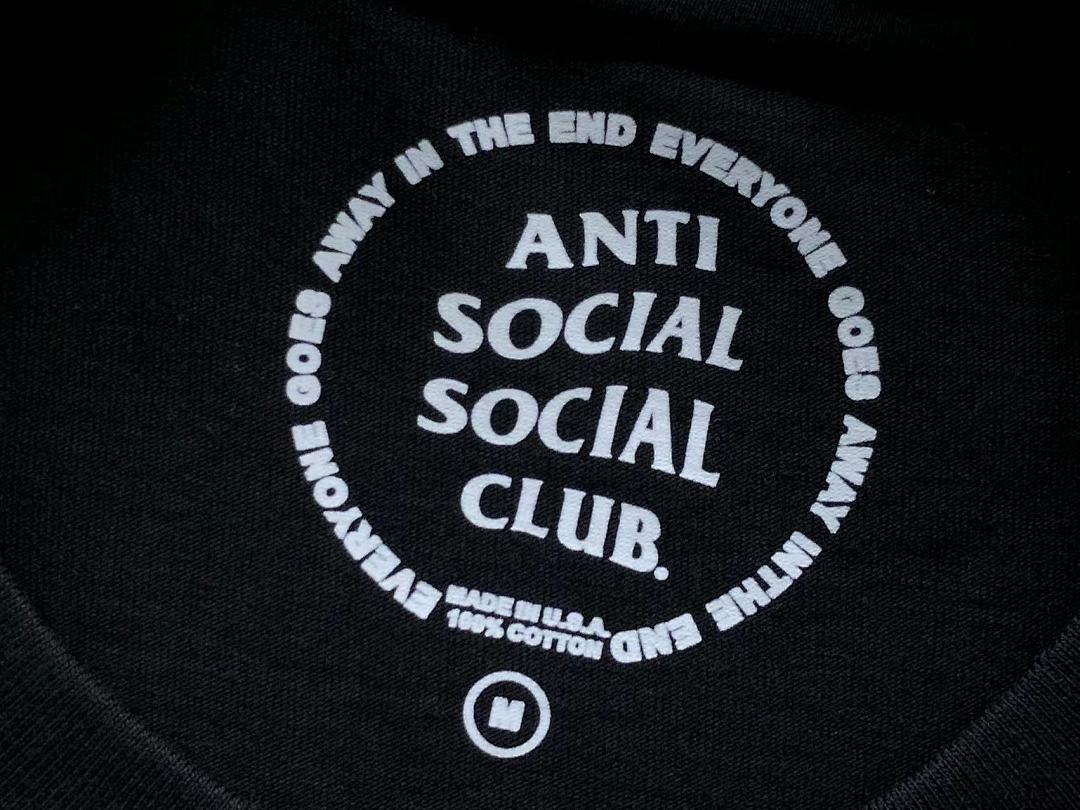 Christian Louboutin 85 ANTI SOCIAL CLUB T-SHIRT 310827130 (Im 170Cm 60Kg I Wear Size M In The Phot) - Image 25