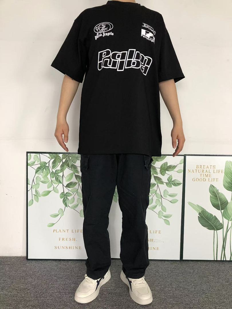 Palm Angels 78 PALM ANGELS T-SHIRT 1102201258 (Im 170Cm 57Kg I Wear Size L In The Phot) - Image 3