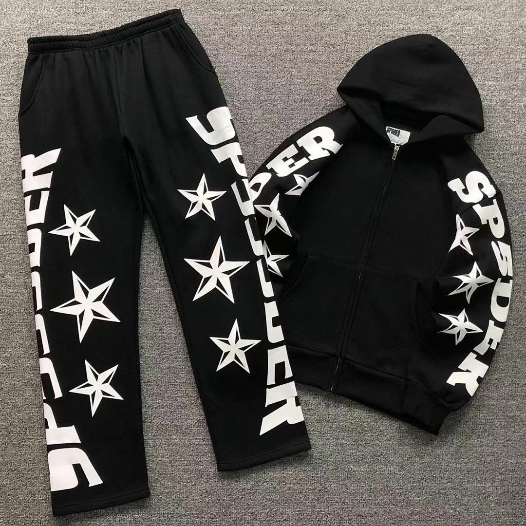 Sp5der TROUSERS 125 SP5DER HOODIE 511170191 (Im 170Cm 60Kg I Wear Size S In The Phot), photo 1