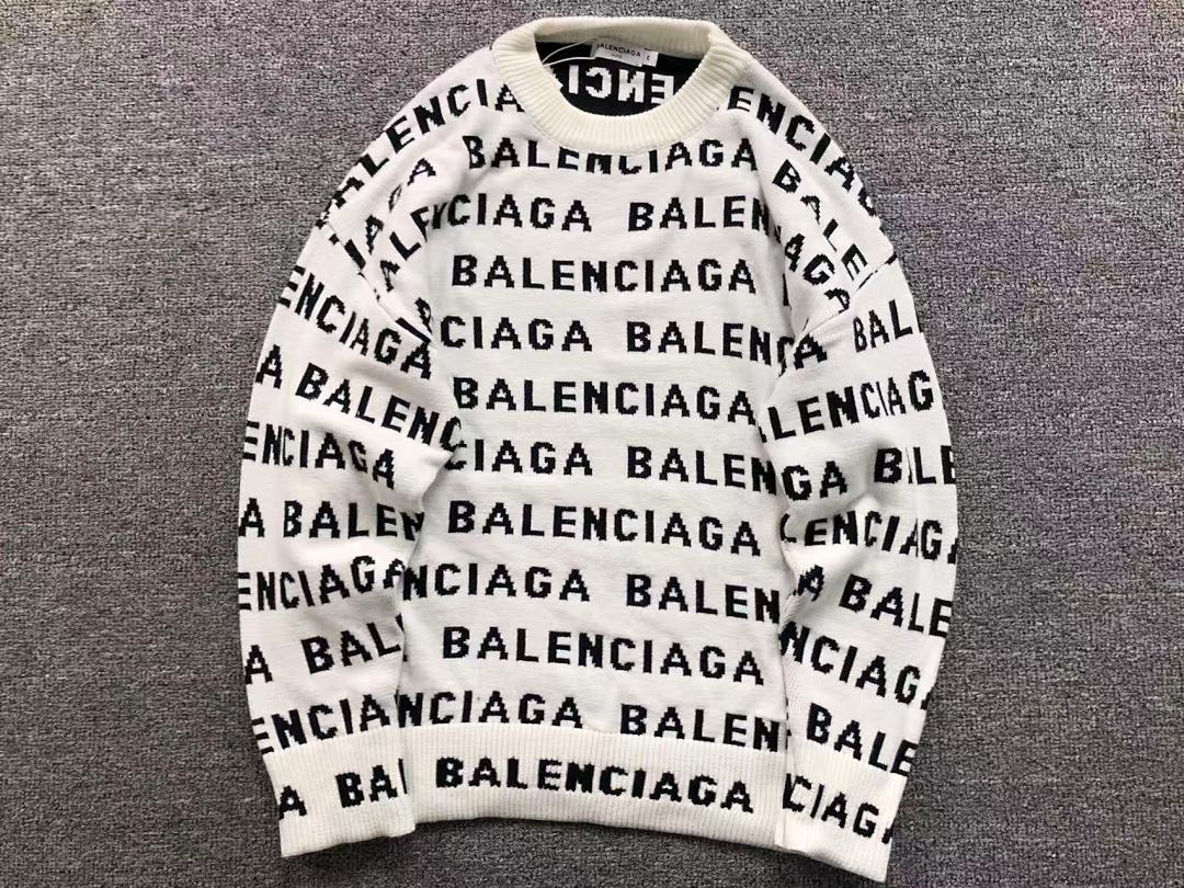 Balenciaga 138 B⭐L⭐⭐⭐IA⭐A SWEATER 41101107146 (Im 170Cm 60Kg I Wear Size M In The Phot) - Image 5